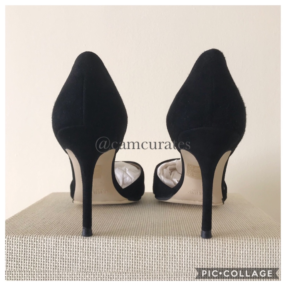 J. Crew Elsie Suede d'Orsay Pumps - Picture 3 of 7